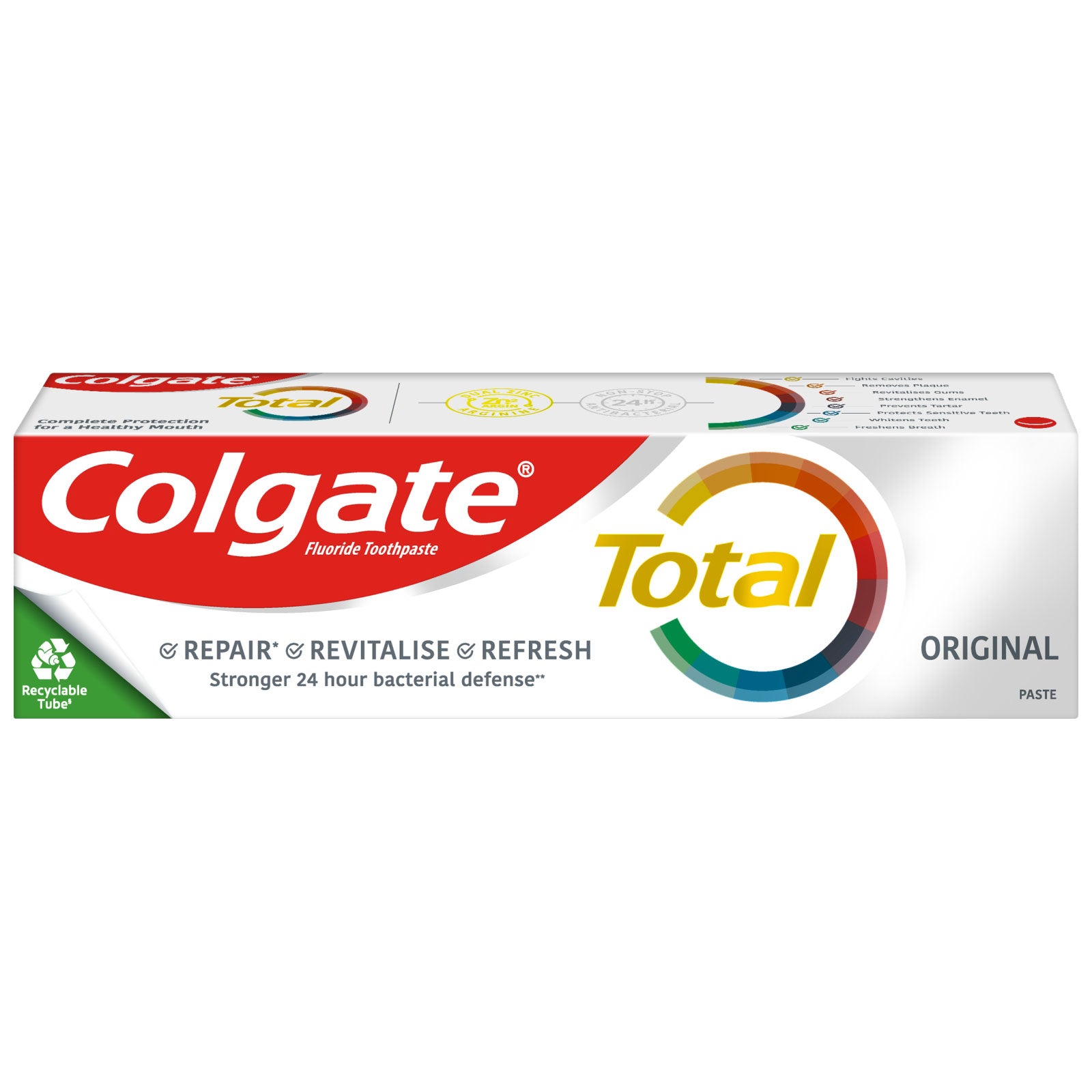 Colgate Toothpaste Total Original 24hr Protection 75ml Colgate Toothpaste Total Original 24hr Protection 75ml